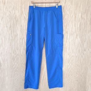 Figs Ceil Blue Scrub Pants
